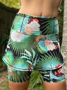 Mountain Bloom Recycled Run Skort