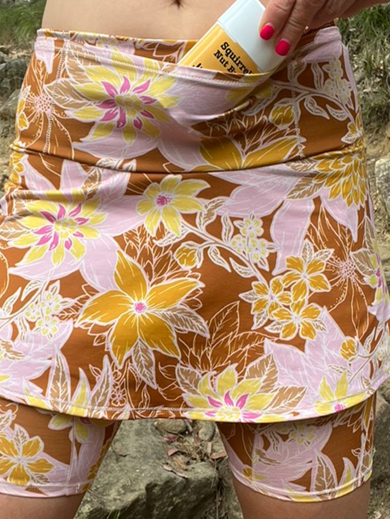 Namibia Rose Recycled Run Skort