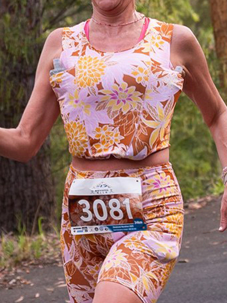 Train Like A Warrioress Top - Namibia Rose