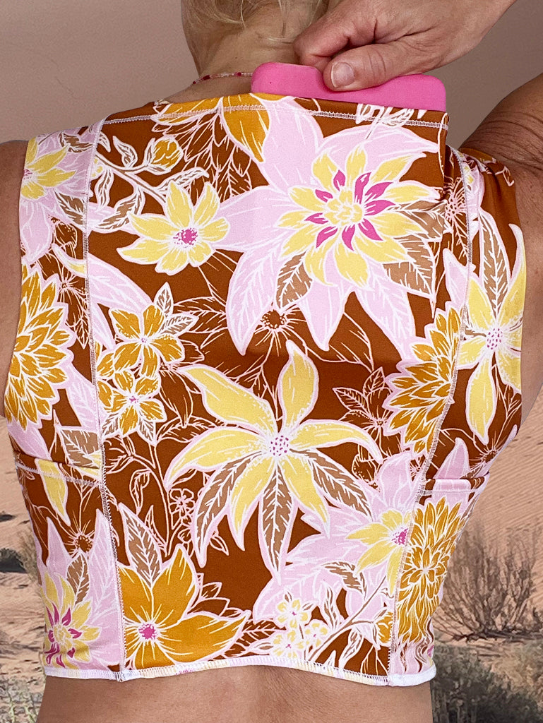 Train Like A Warrioress Top - Namibia Rose