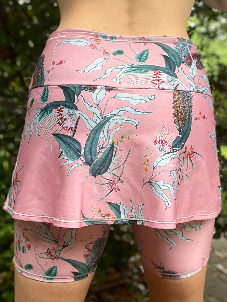 Native Bush Recycled Run Skort