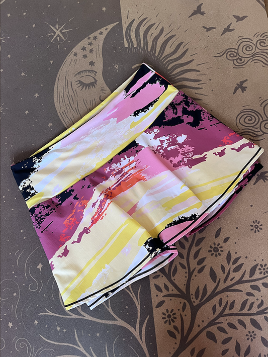 SAMPLE SALE -  Size L Desert Sunrise Run Skort