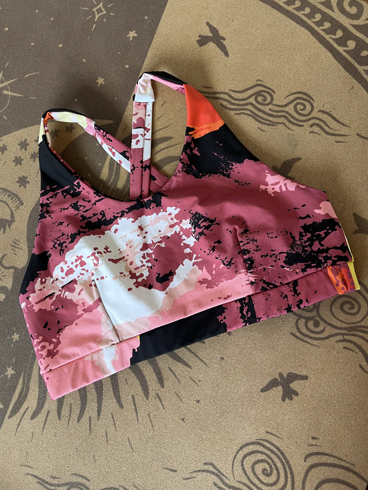 SAMPLE SALE - Size XS Desert Sunrise Bra Top