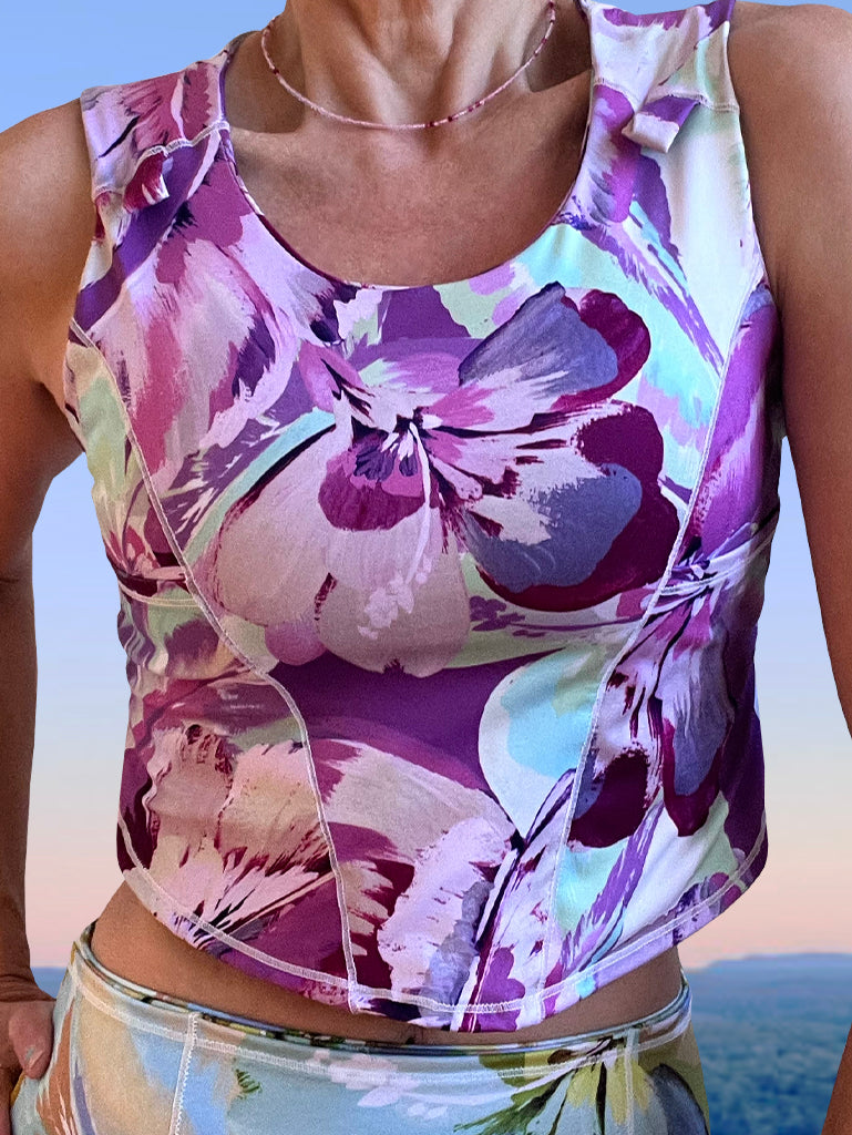 Train Like A Warrioress Top - Violet Trail Alchemy