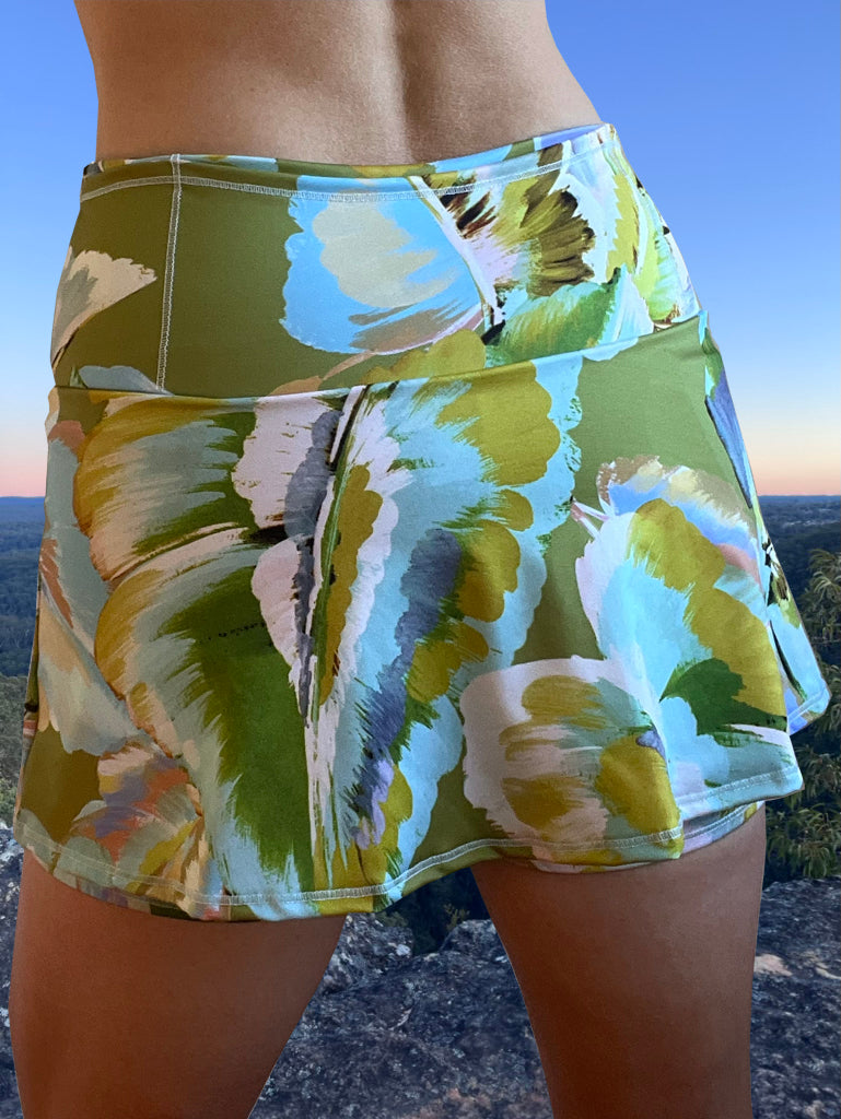 Fern Trail Alchemy Recycled Run Skort
