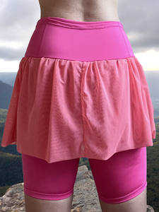 Pink Warrioress Recycled Trail Run Tutu