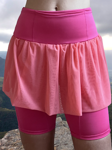 Pink Warrioress Recycled Trail Run Tutu