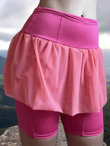 Pink Warrioress Recycled Trail Run Tutu