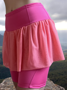 Pink Warrioress Recycled Trail Run Tutu